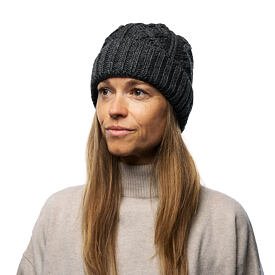 Vlnená čiapka Diamond Supersoft Merino tmavosivá
