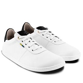  Kožené barefoot topánky Be Lenka Royale biela/čierna
