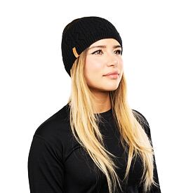   Kašmírová čelenka Vlnka C04 čierna