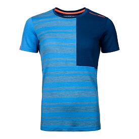 Dámske Merino tričko 185 Rock'n'Wool Short Sleeve Ortovox Sky Blue