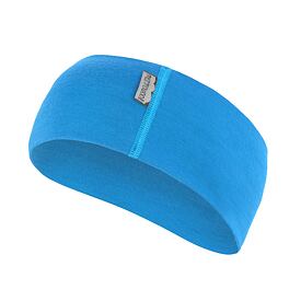 Vlnená čelenka Sensor Merino Active modrá