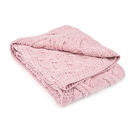Detský vlnený pléd Supersoft Merino ružová