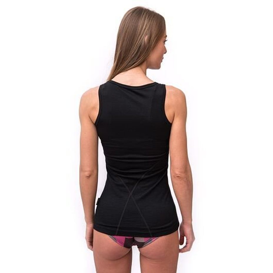 Dámsky nátelník Sensor Merino Active čierna